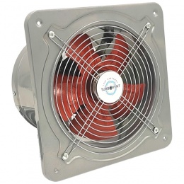 Турбовент НОК 200 - настінний осьовий вентилятор із зворотним клапаном