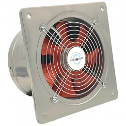 Турбовент НОК 180 - настінний осьовий вентилятор із зворотним клапаном