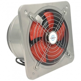 Турбовент НОК 250 - настінний осьовий вентилятор із зворотним клапаном