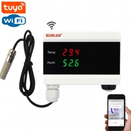 SMART Wi-Fi Термогигрометр с выносным датчиком температуры и влажности