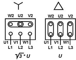 Схема підключення двигуна АІР