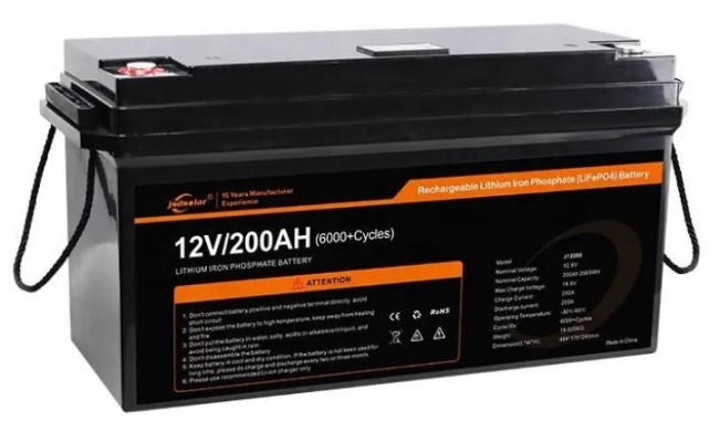 Jsdsolar LiFePO4 12V 200AH