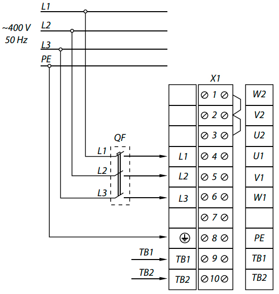 Підключення VENTS ПА 04 В2 LCD до мережі