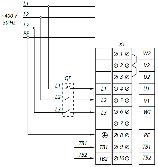 Підключення VENTS ПА 01 В4 LCD до мережі