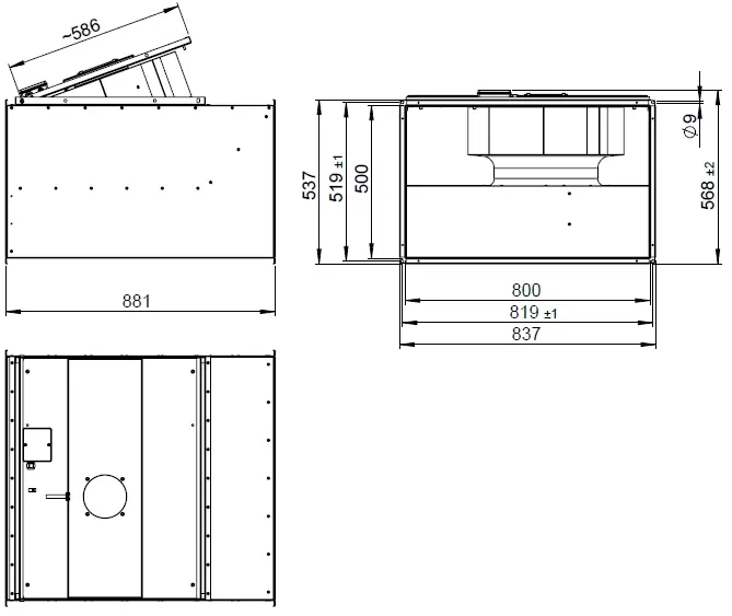 Габариты Ruck kvr 8050