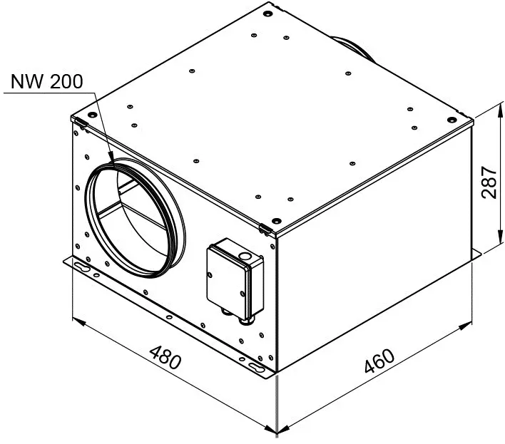Габариты Ruck ISOR 200 EC 20