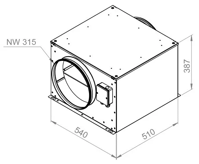 Габарити Ruck ISOR 315 EC 20