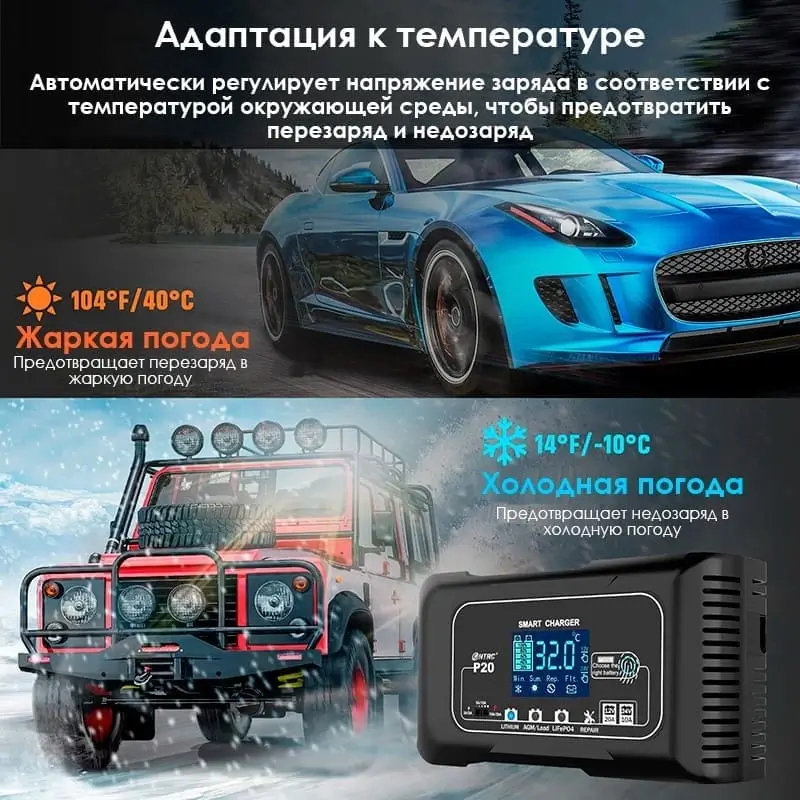 Адаптация устройства к температуре Адаптация к температуре
