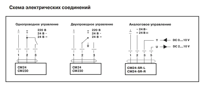 Схема подключения