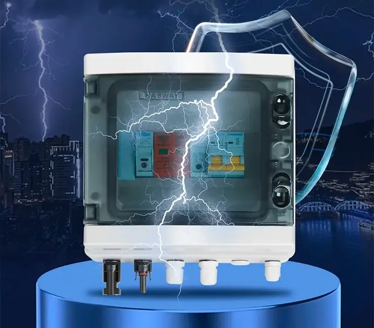 Защита от молний TOMZN 16A DC 600V MCB