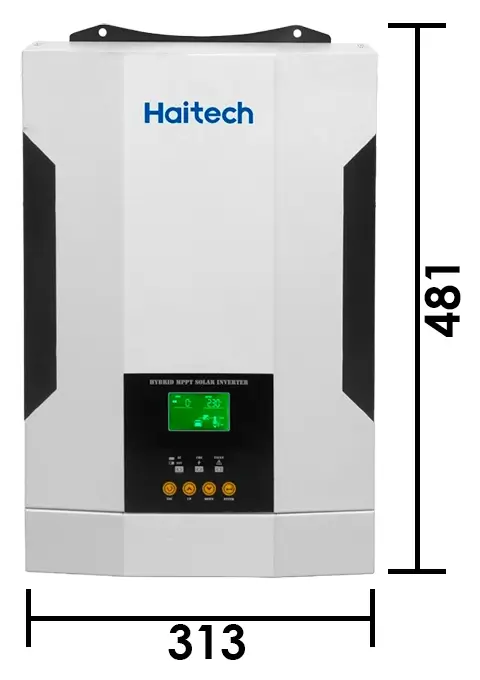 Размеры инвертора SUNON PRO 3.5 KW/24V Haitech Габаритные размеры SUNON PRO 3.5 KW/24V Haitech