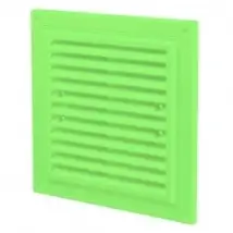Вентиляционная решетка Домовент ДВ 150x150с М салатовая