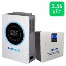 Инвертор SUNON V 4.2KW + LiFePO4 батарея Li-Wall 24V 100AH Haitech