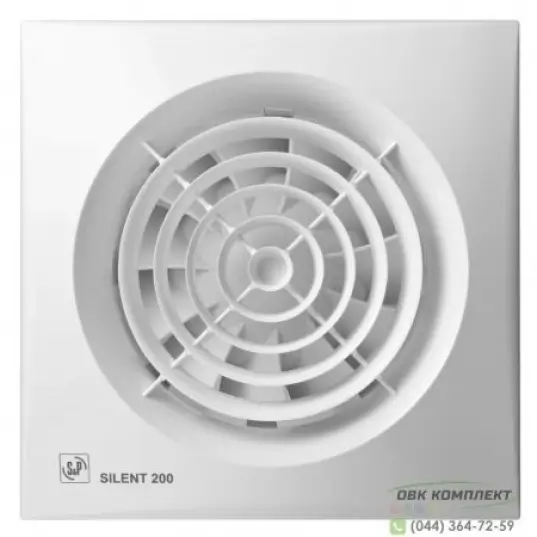 Витяжний вентилятор Soler&Palau SILENT-200 CZ