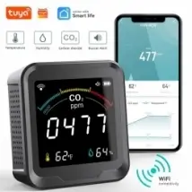 SMART Wi-Fi Датчик CO2, температуры и влажности Tuya