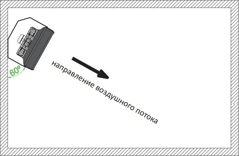 Приклад монтажу вентилятора Reventon HC 80-3S за допомогою кронштейна Монтаж вентилятора Reventon HC 80-3S за допомогою кронштейна